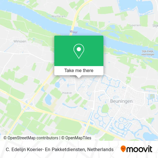 C. Edelijn Koerier- En Pakketdiensten map