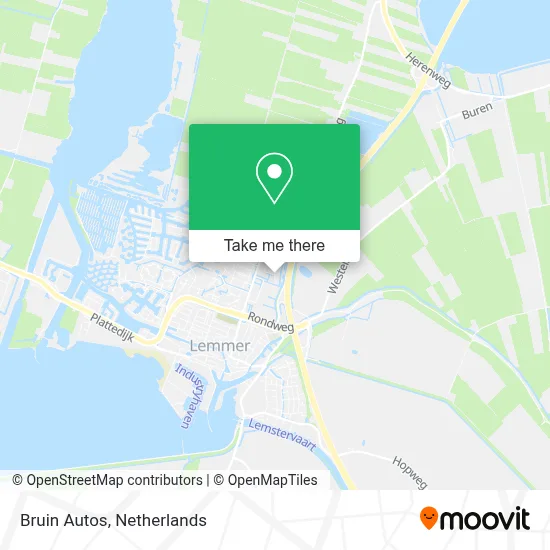 Bruin Autos map