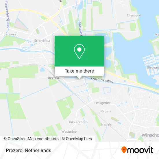 Prezero map