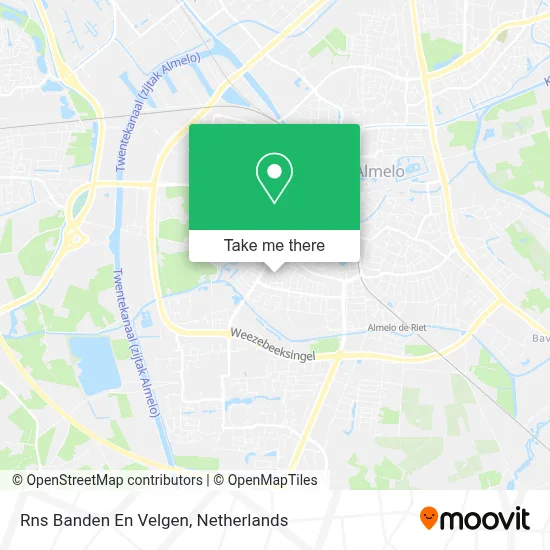 Rns Banden En Velgen Karte