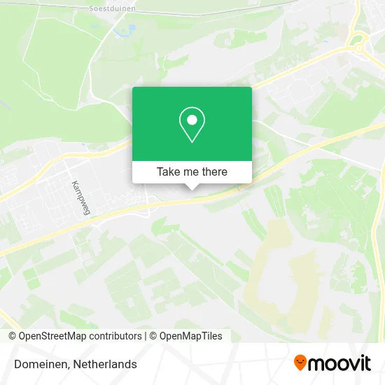 Domeinen map