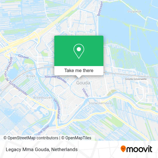 Legacy Mma Gouda map