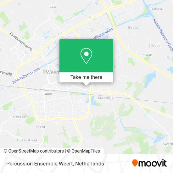 Percussion Ensemble Weert map
