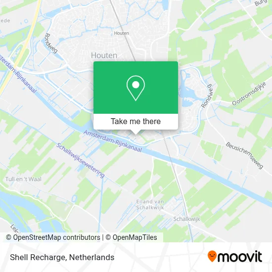Shell Recharge map