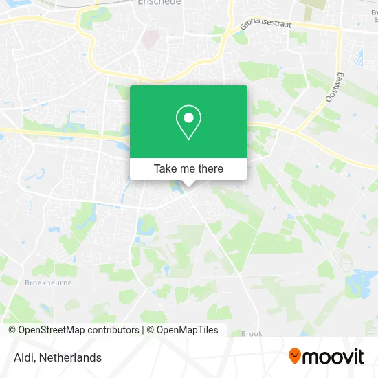 Aldi map