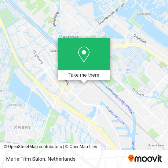 Trimsalon Marie map