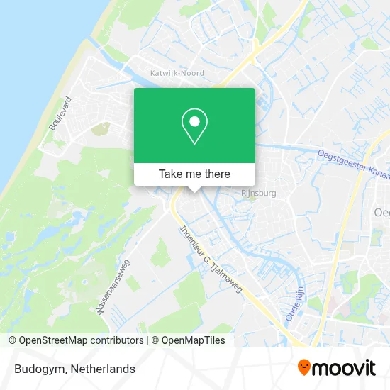 Budogym map