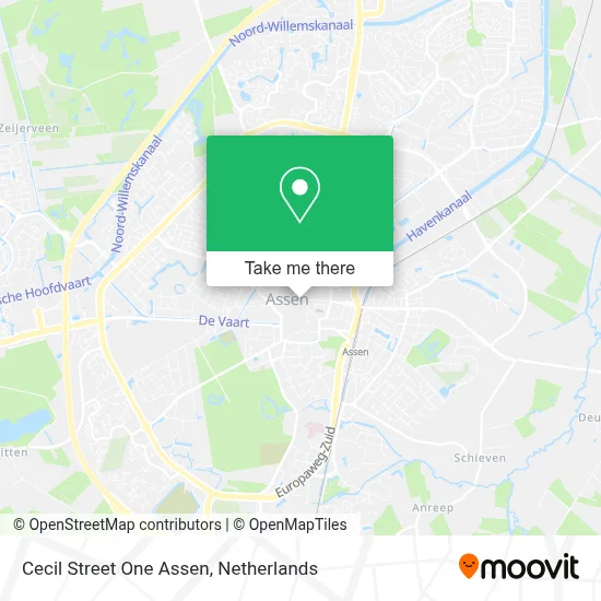 Cecil Street One Assen map