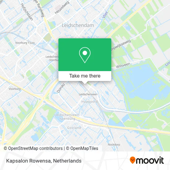 Kapsalon Rowensa map