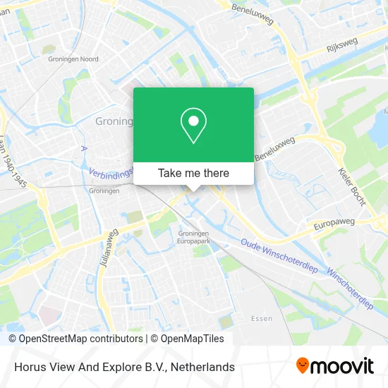 Horus View And Explore B.V. map