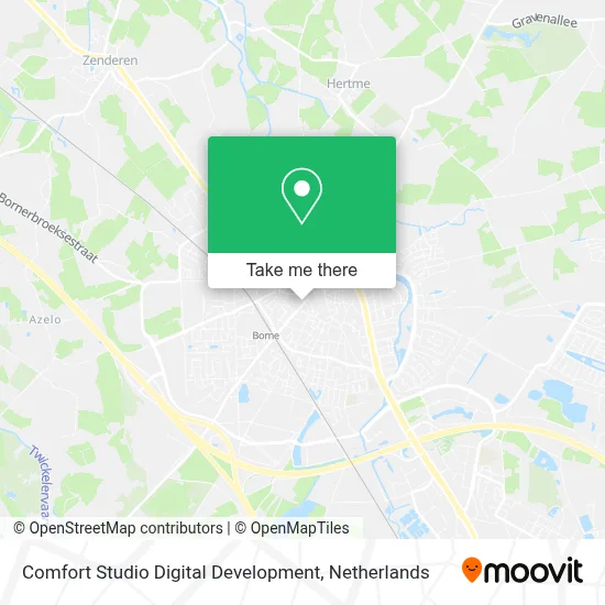 Comfort Studio Digital Development Karte