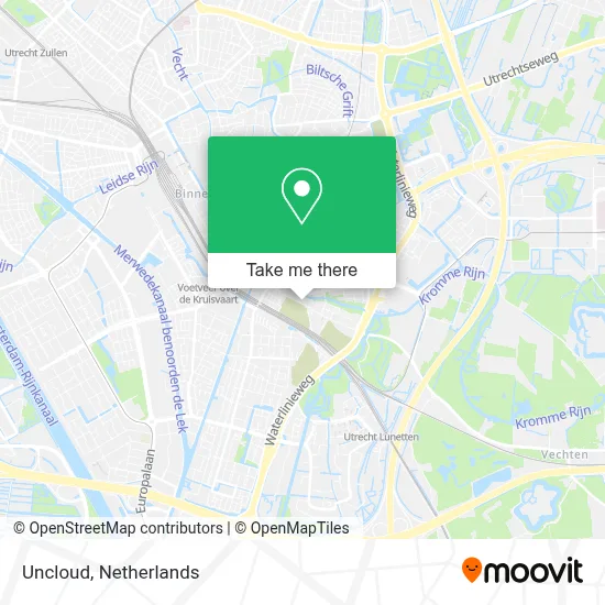 Uncloud map