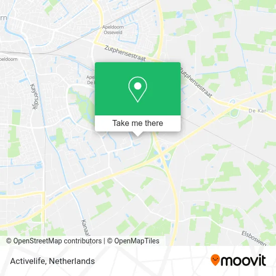 Activelife map