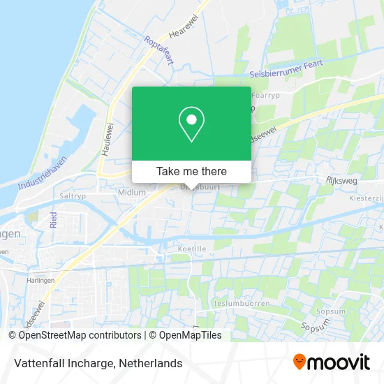 Vattenfall Incharge Karte