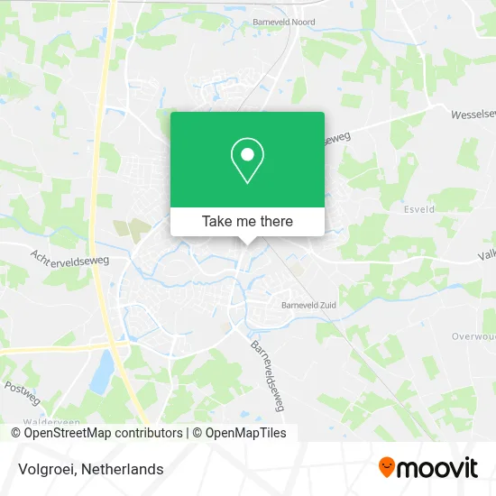 Volgroei map