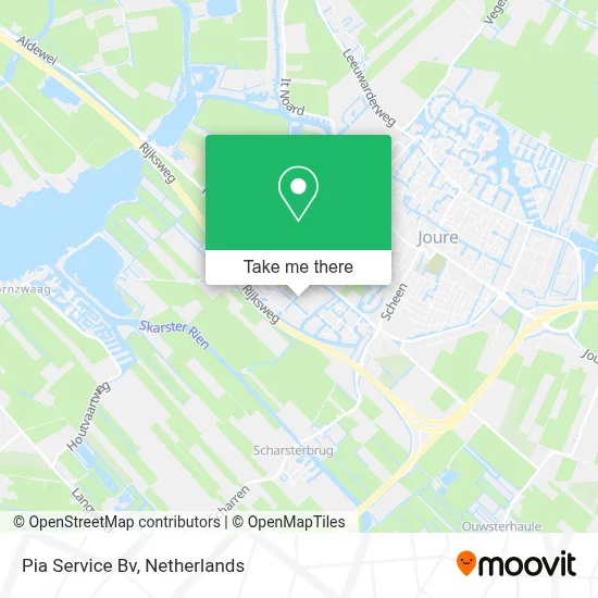 Pia Service Bv map