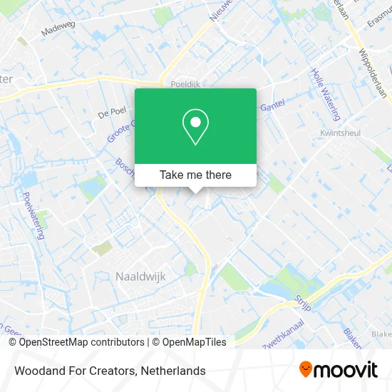 Woodand For Creators map
