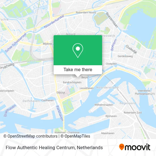Flow Authentic Healing Centrum map