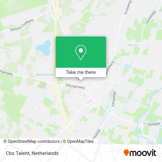 Cbs Talent map