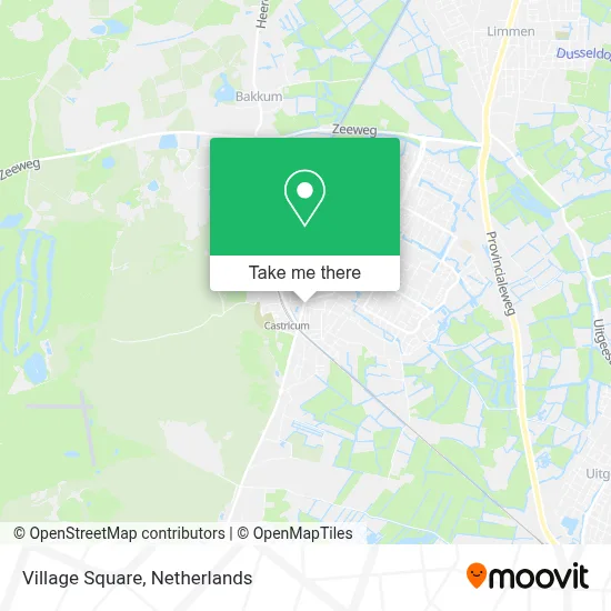 Dorpsplein map