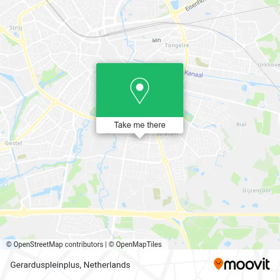 Gerarduspleinplus map