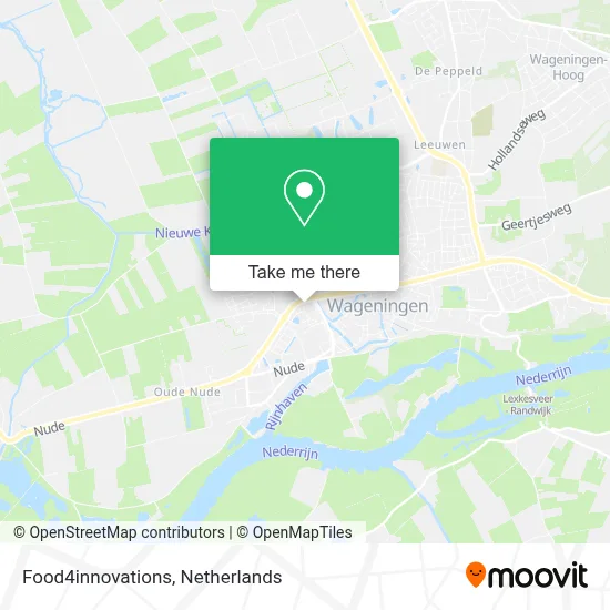 Food4innovations map