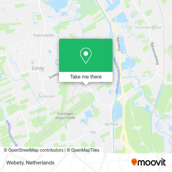 Webety map