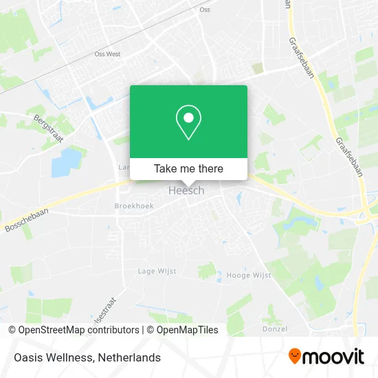 Oasis Wellness map
