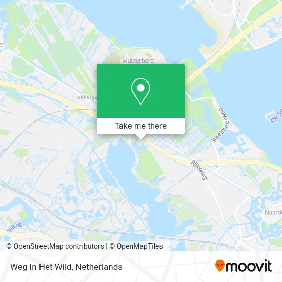 Weg In Het Wild map