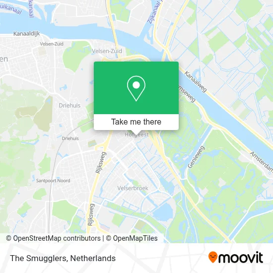 The Smugglers map