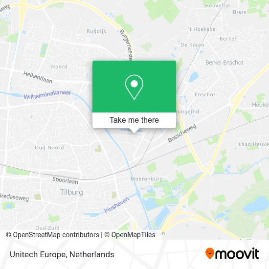 Unitech Europe map