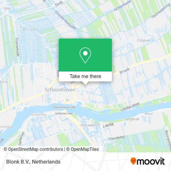 Blonk B.V. map
