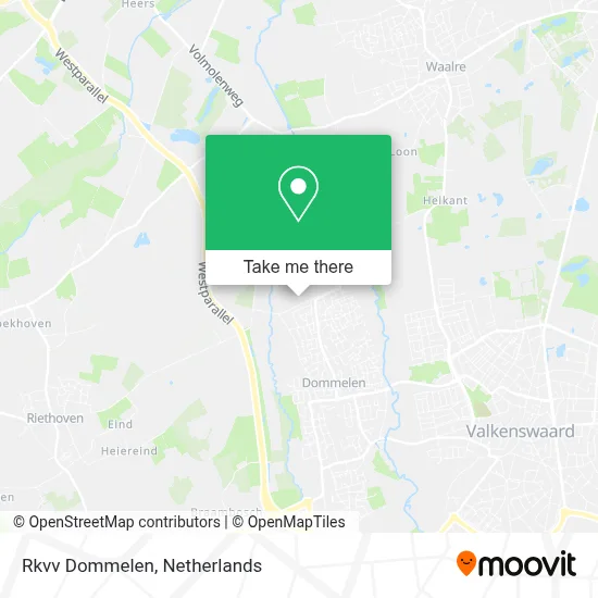 Rkvv Dommelen map