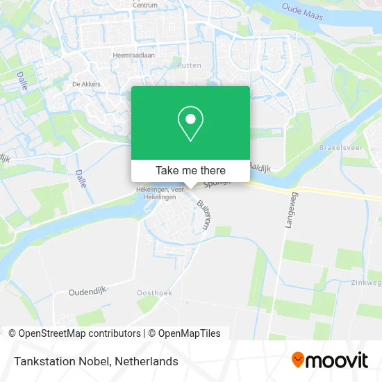 Tankstation Nobel map