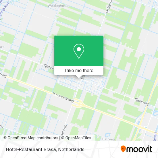 Hotel-Restaurant Brasa map
