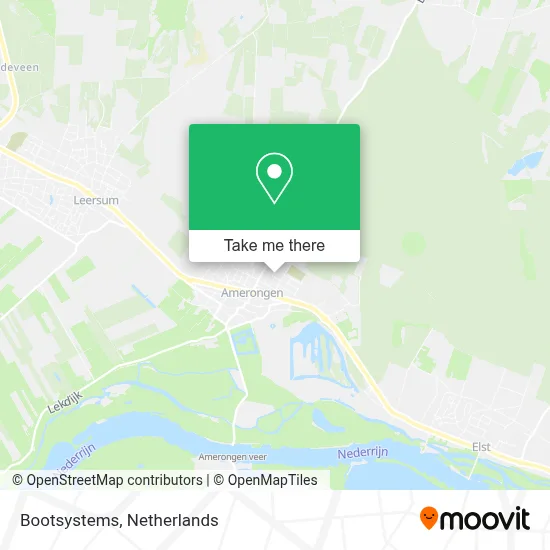 Bootsystems Karte