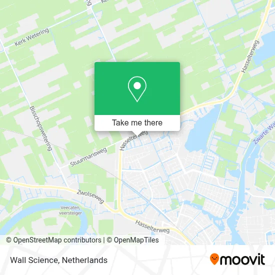 Wall Science map