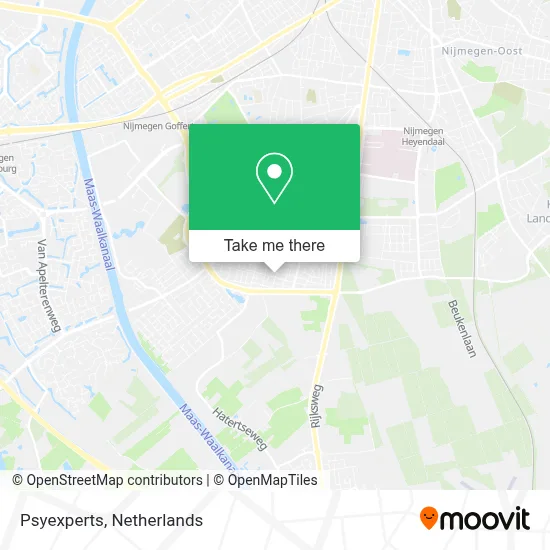 Psyexperts map