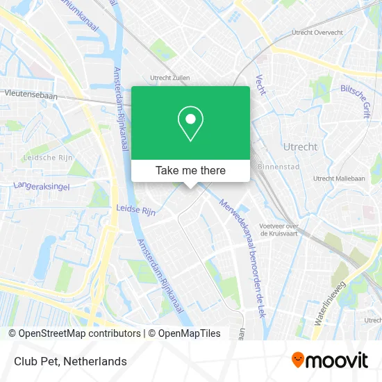 Club Pet map