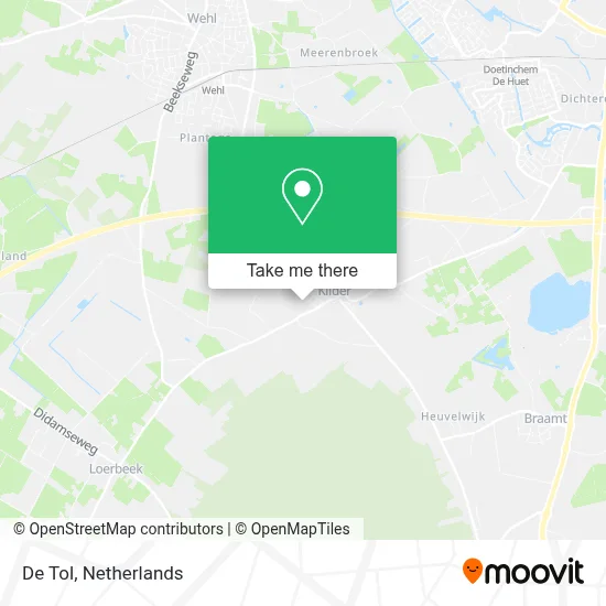 De Tol map