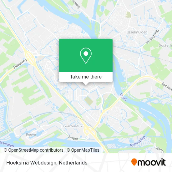Hoeksma Webdesign map