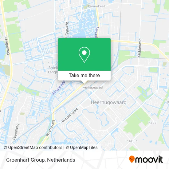 Groenhart Group map