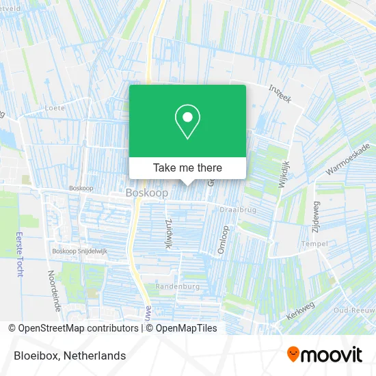 Bloeibox map