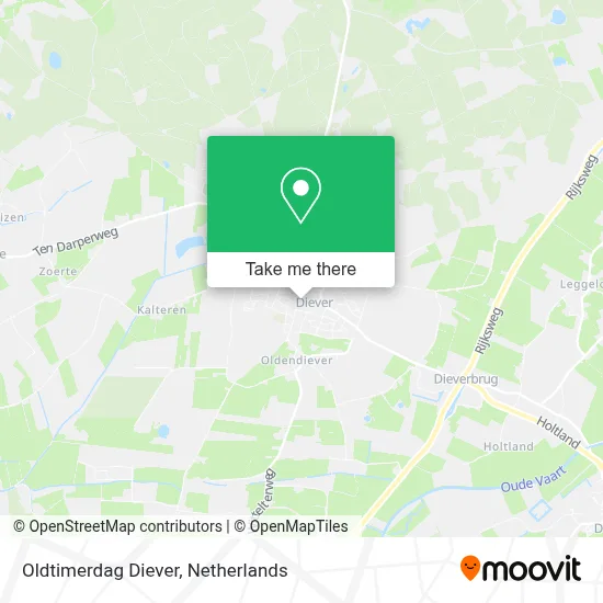 Oldtimerdag Diever map