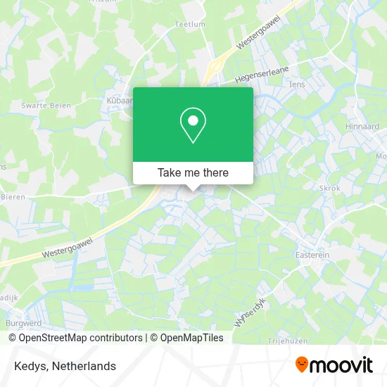 Kedys map