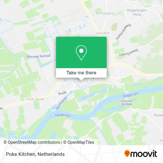 Poke Kitchen map
