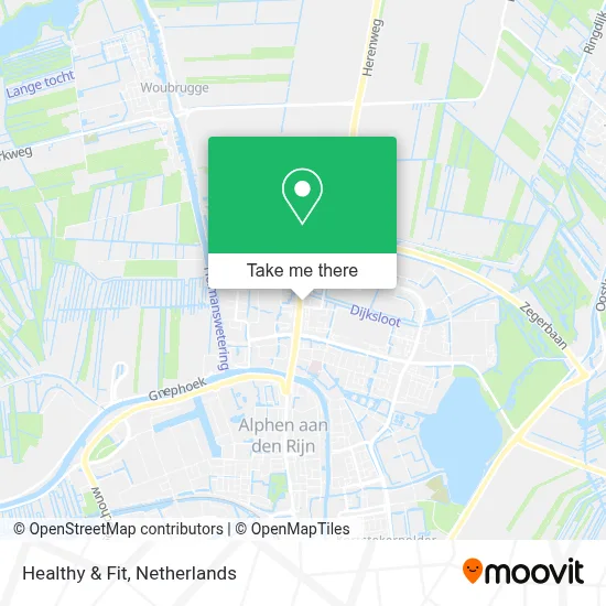 Healthy & Fit map