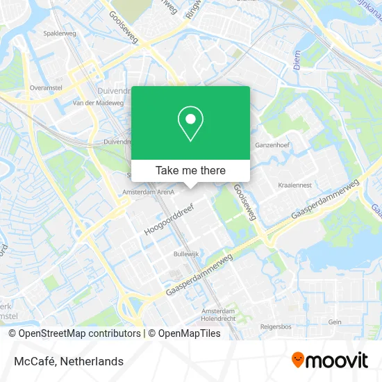 Mccafé map