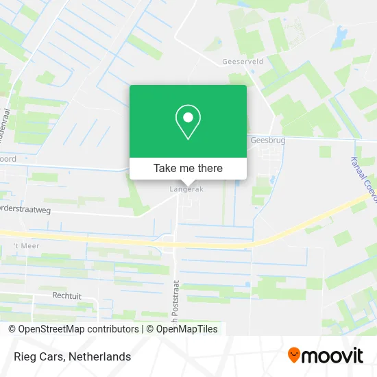 Rieg Cars Karte