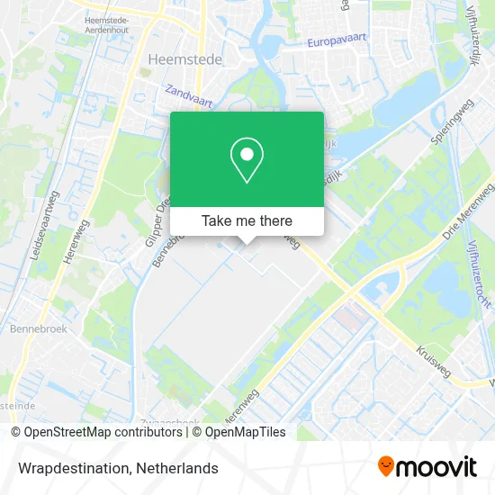 Wrapdestination map